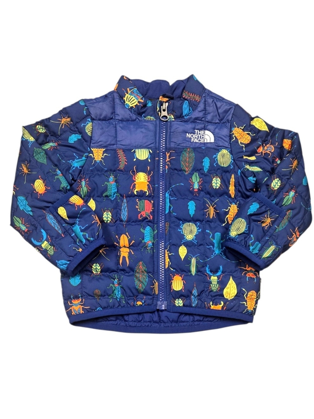 6-12month The North Face Navy Kids Jacket with Bright Bug Print